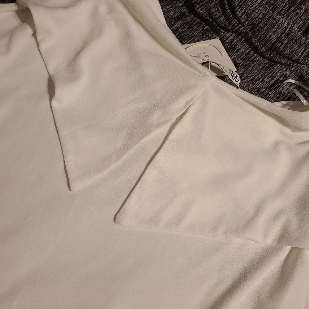 ZARA half sleeve top